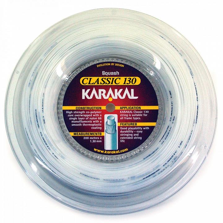 Karakal String Classic 130 White - Cięty